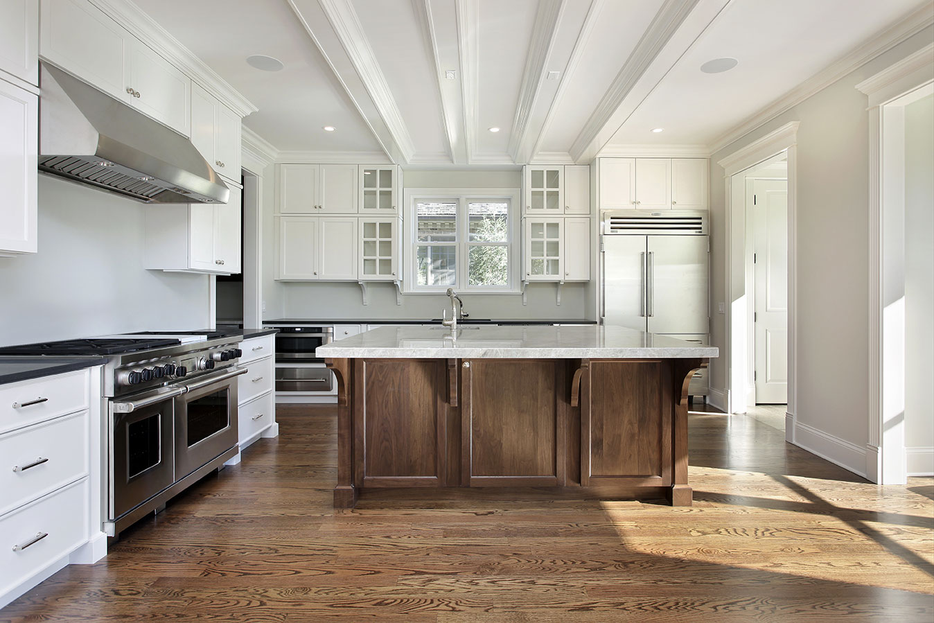 Custom Kitchen coutnertops mixed cabients - US  Quality Custom Countertops